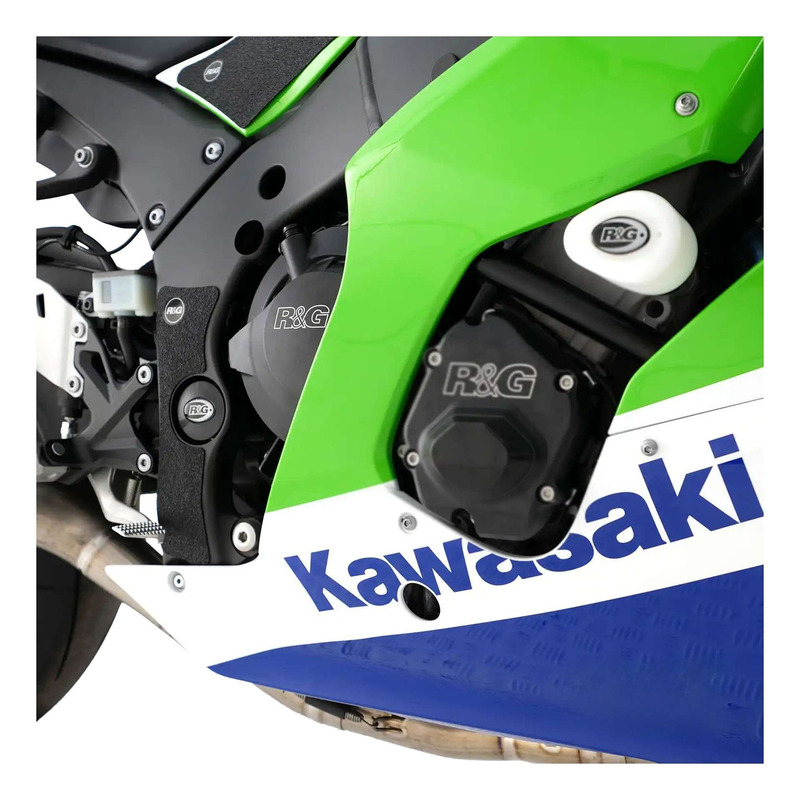 Couvre carter d'embrayage R&G Racing noir Kawasaki ZX10-R 11-25