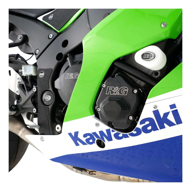 Couvre carter de démarreur R&G Racing noir Kawasaki ZX10-R 11-25