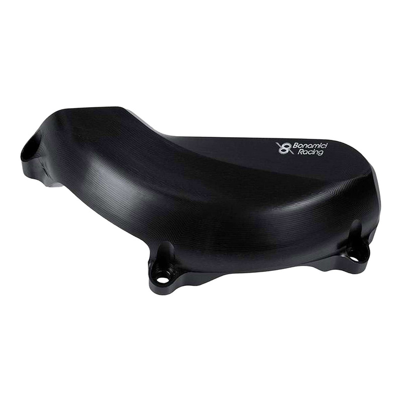 Couvre carter droit aluminium noir Bonamici Ducati Panigale 955 V2 20-24