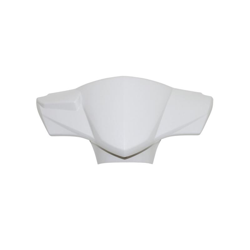 Couvre guidon blanc brillant adaptable Kymco 50 agility