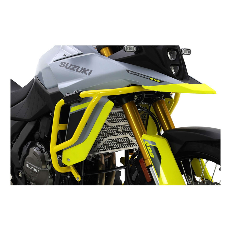 Crash Bar Cross-Pro jaune Suzuki V-Strom
