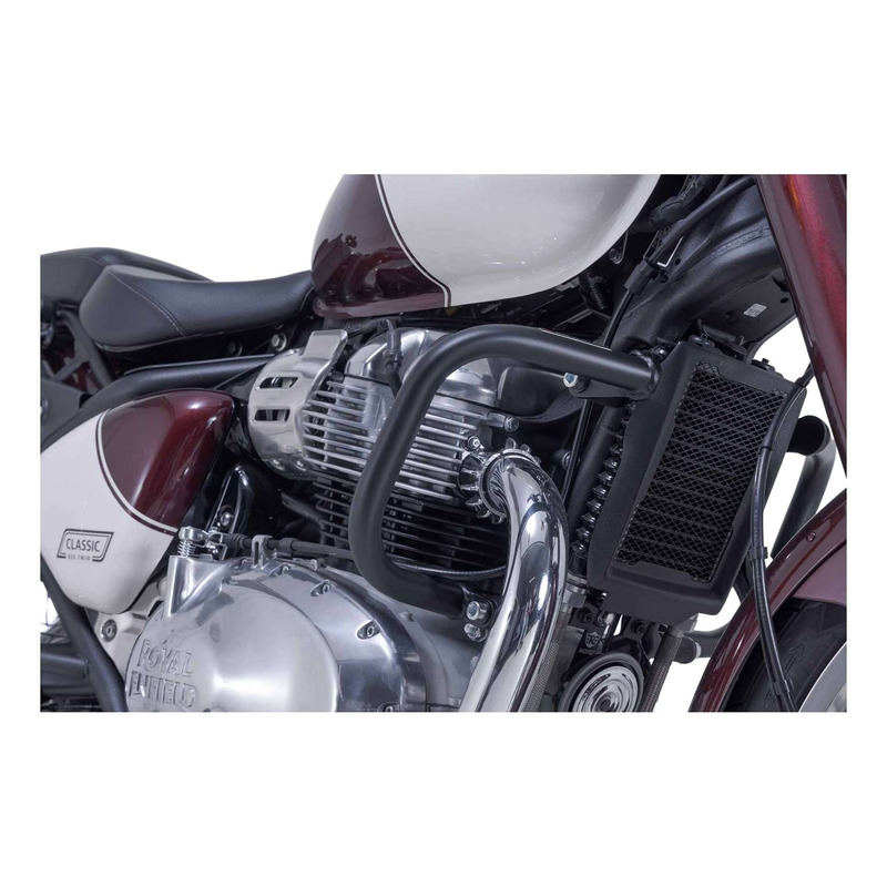 Crashbars SW Motech noirs Royal Enfield Classic/Shotgun 650 25-26