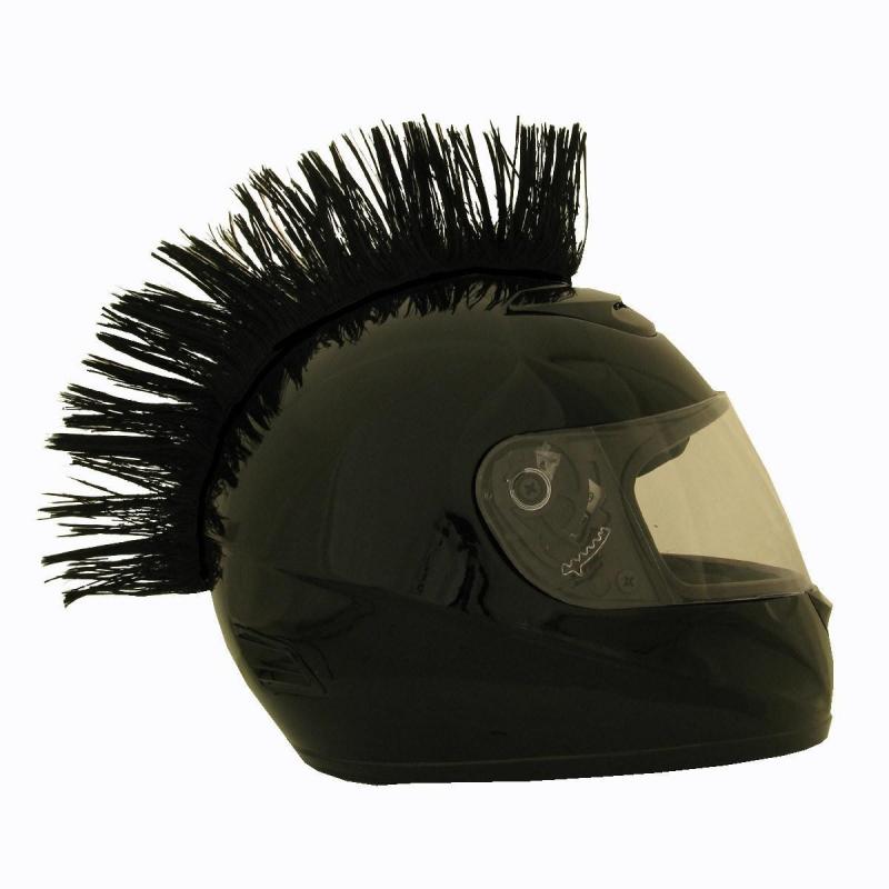 Crête de casque noire