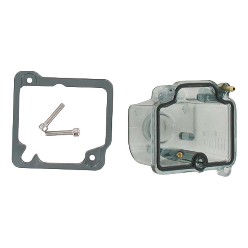 Cuve de carburateur PWK gris transparent