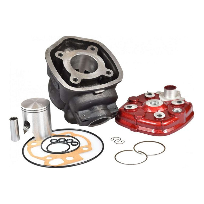 Cylindre Culasse MVT Iron Max Fonte Minarelli AM6 50cc