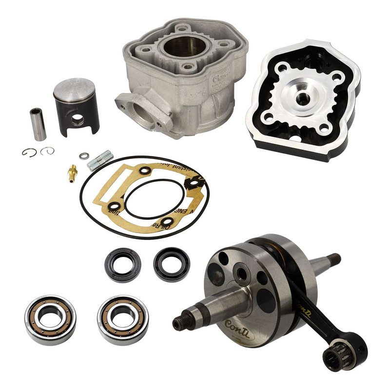 Cylindre culasse vilebrequin Conti CHR Derbi Euro 3