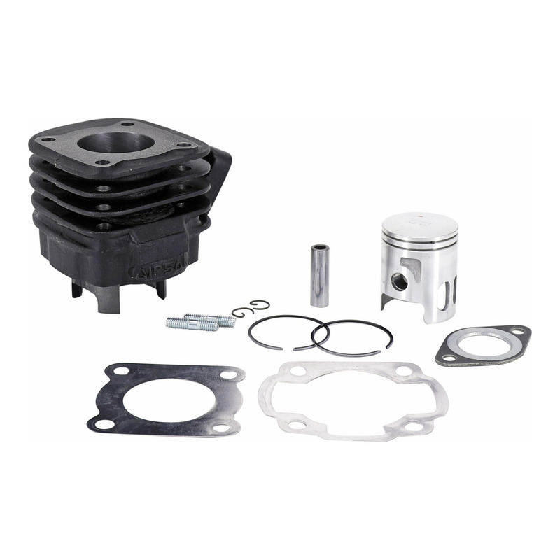 Cylindre fonte Airsal pour Mbk 50 Ovetto 2t / Yamaha 50 Jog 2t / Aprilia 50 SR