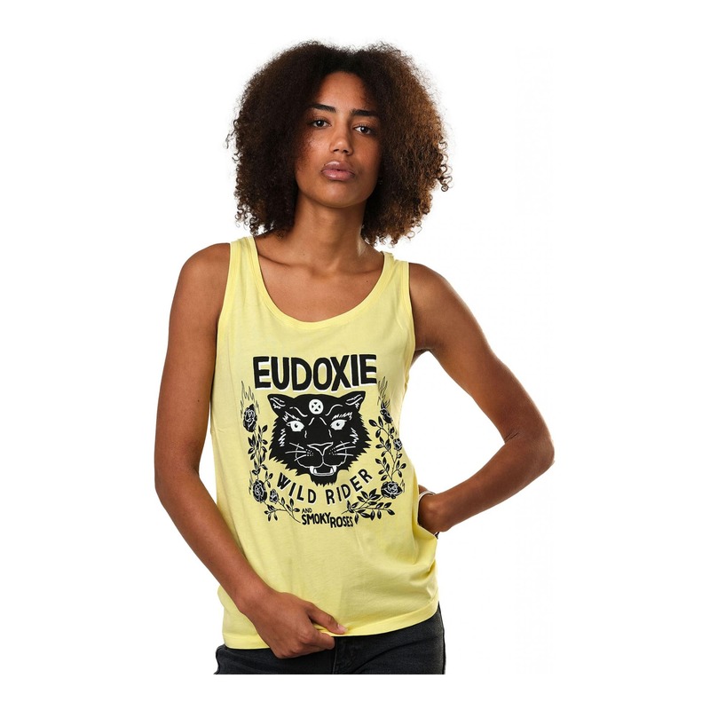 DÃ©bardeur femme Eudoxie Charly jaune- M