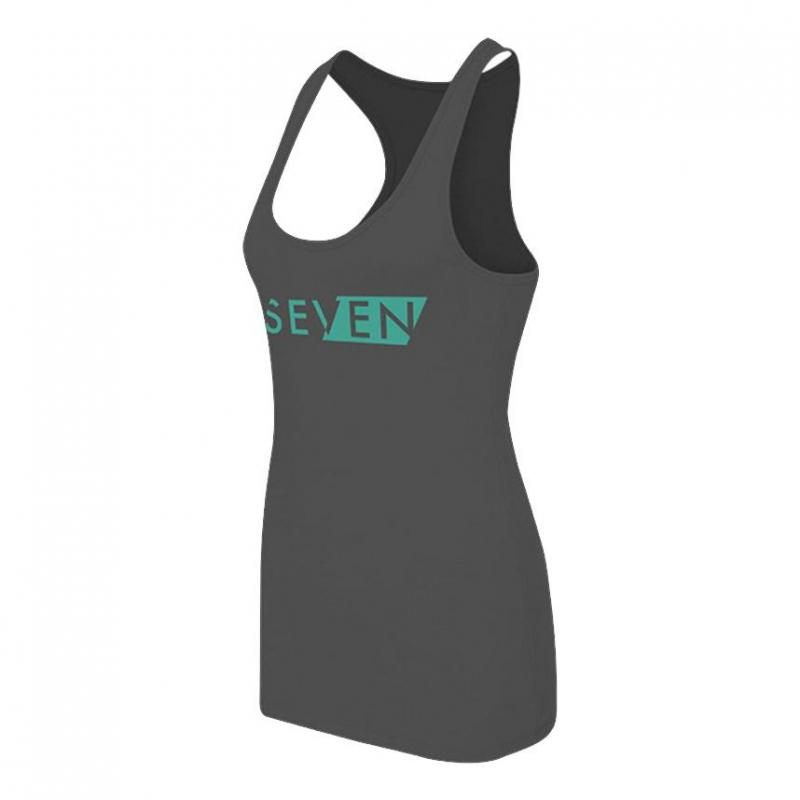 Débardeur femme Seven District charcoal- L