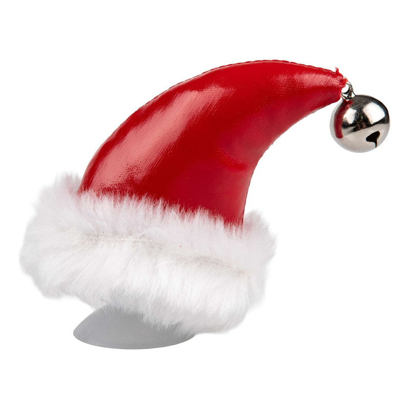 Décoration de casque Père Noël