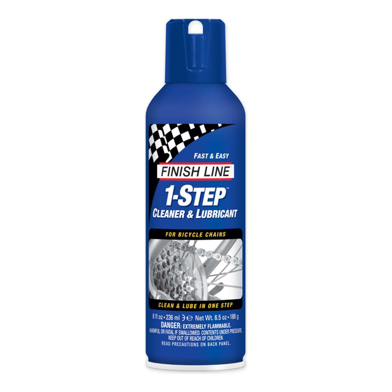 Dégraissant et lubrifiant chaîne Finish Line 1-Step aérosol 236ml