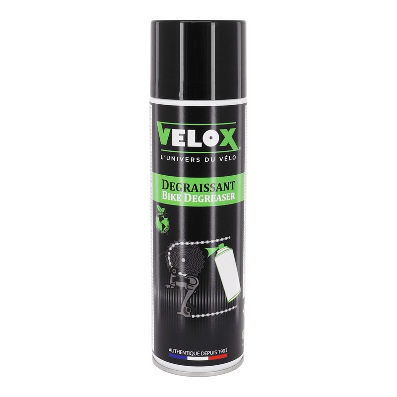 Dégraissant Velox Bio pour cassettes et chaînes biodégradable (400ml)