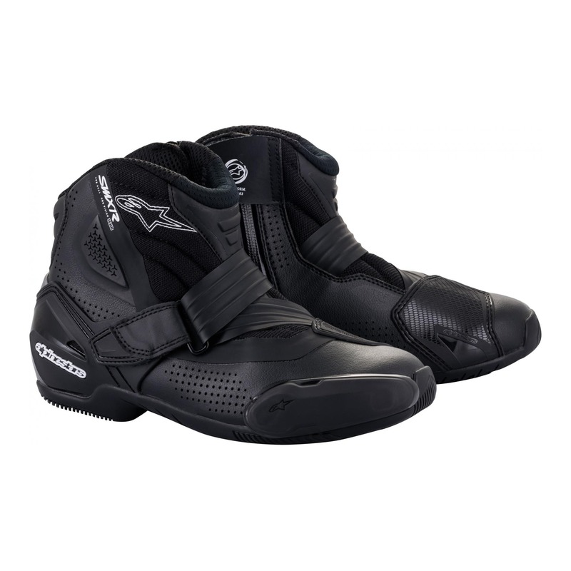 Demi-bottes Alpinestars SMX-1 R v2 Vented noir/noir- 38
