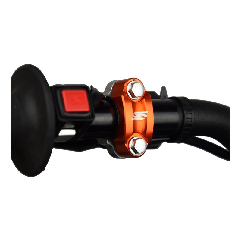 Demi cocotte Scar anodisé orange