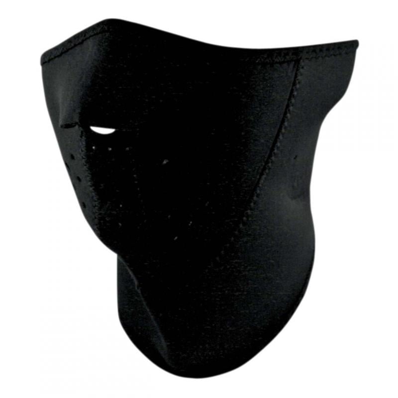 Demi-masque Zan Headgear 3 panel noir
