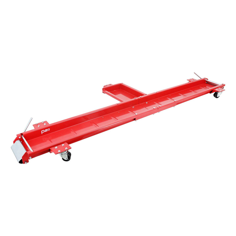 Déplace-moto à roulette rouge