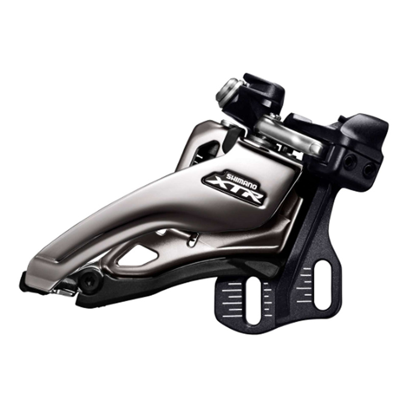 Dérailleur Avant Vélo Électrique Shimano XTR FD-M9020-E Double Plateaux 11 Vitesses