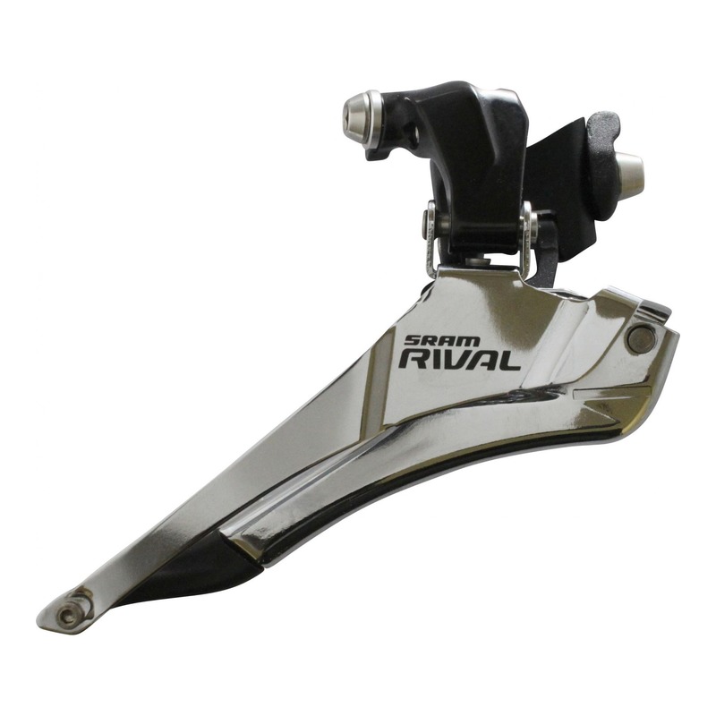 Dérailleur avant vélo route SRAM Rival à braser 2x10-11