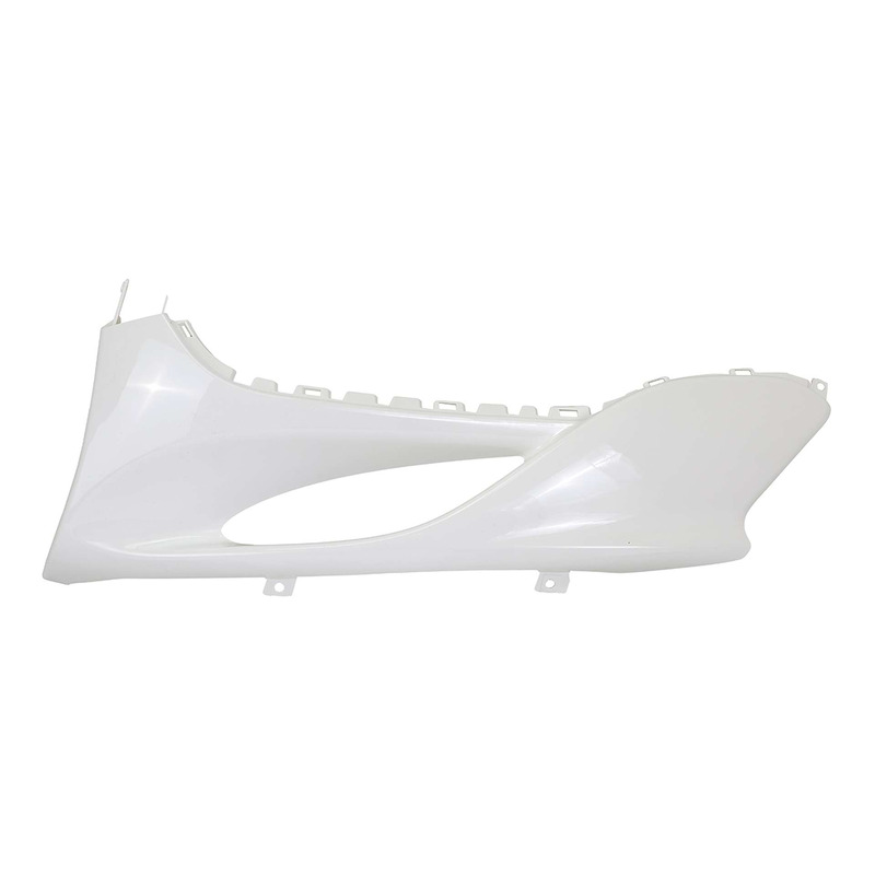 Dessous de tablier gauche Blanc MBK MACH G 50 2004-15