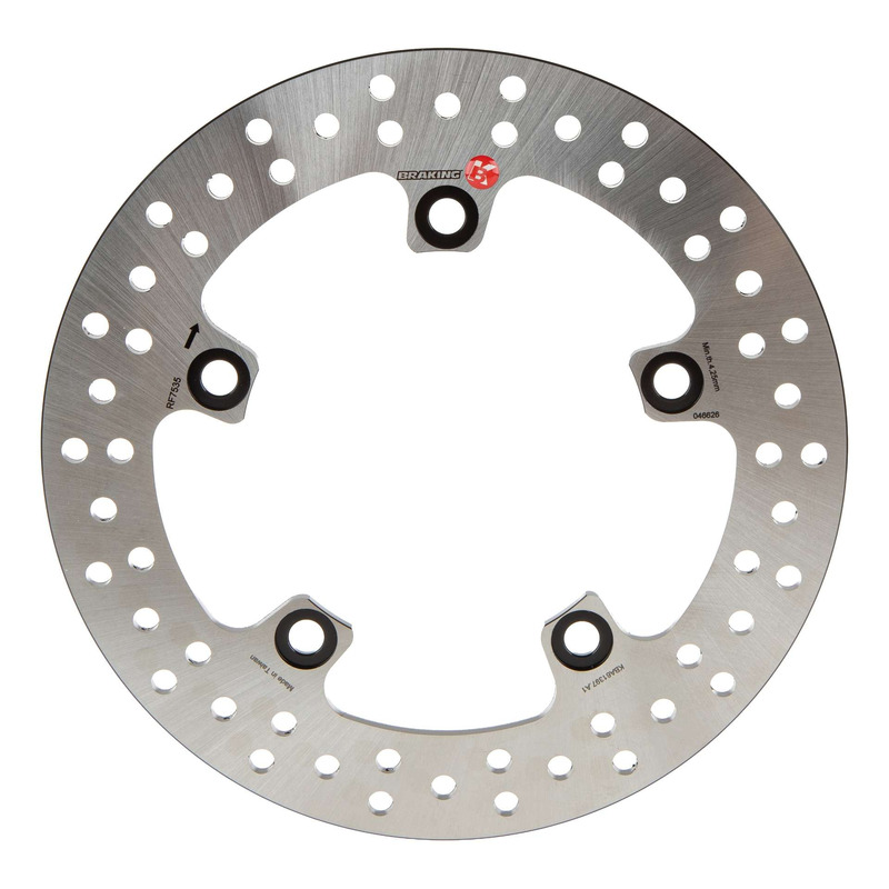 Disque de frein arrière Braking fixe rond Ø240 mm RF7535
