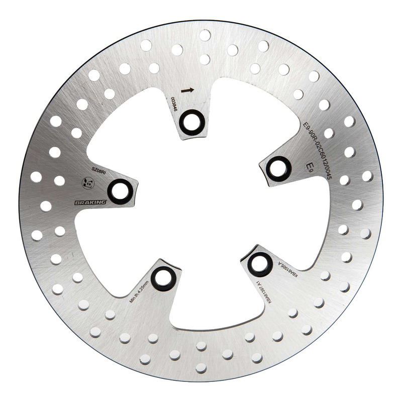 Disque de frein arrière Braking fixe rond Ø240 mm SZ08RI