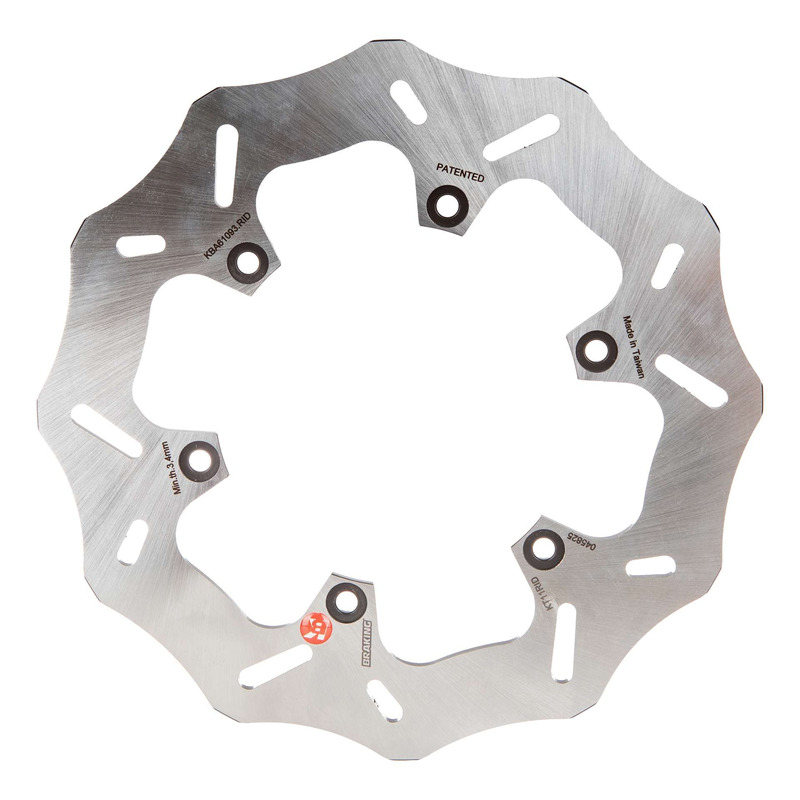 Disque de frein arrière Braking fixe wave Ø220 mm KT11RID