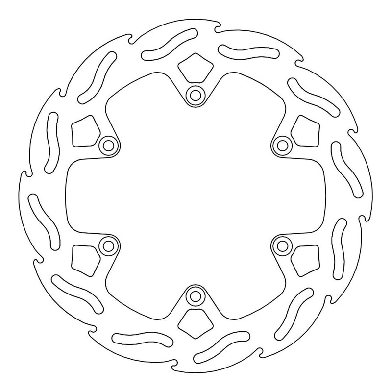 Disque de frein arriÃ¨re fixe Moto Master Flame Ã  220 mm KTM 620 LC4