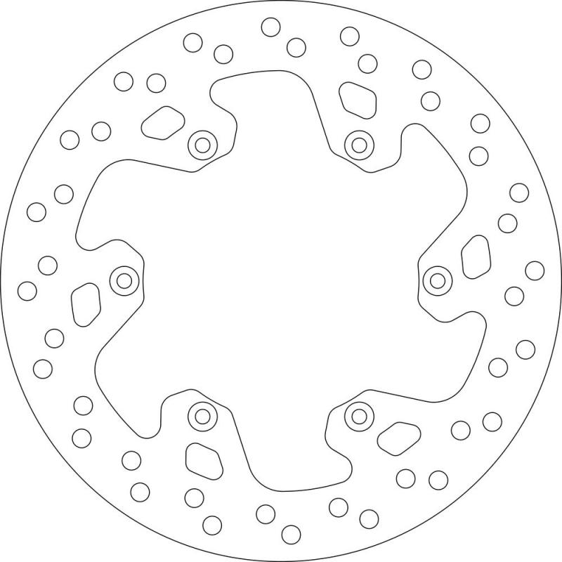 Disque de frein arrière SBS 5124