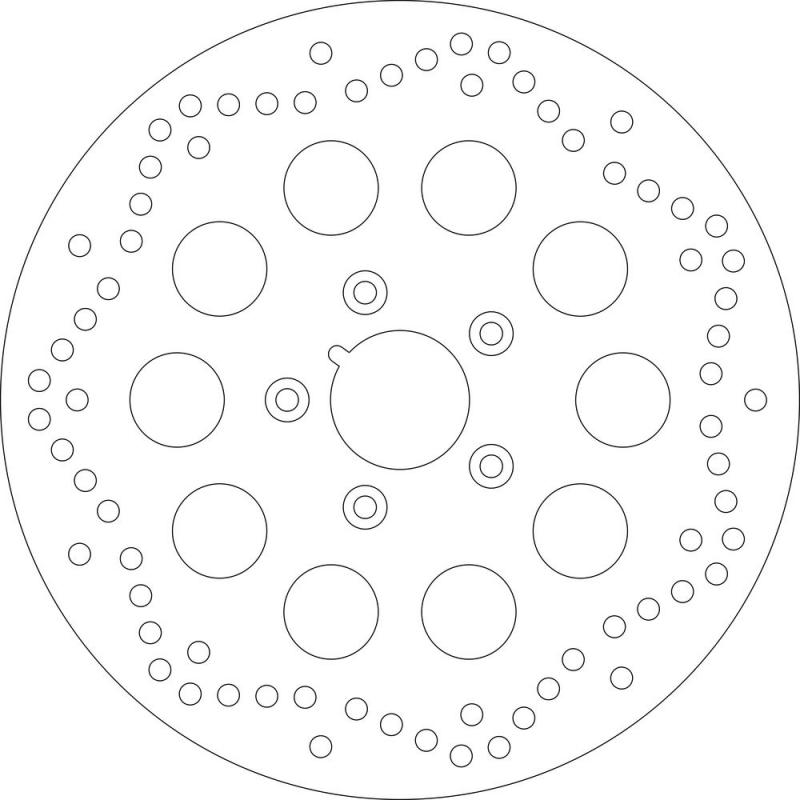 Disque de frein arrière SBS 5152 Harley Davidson FXRT 1340 Sport Glid