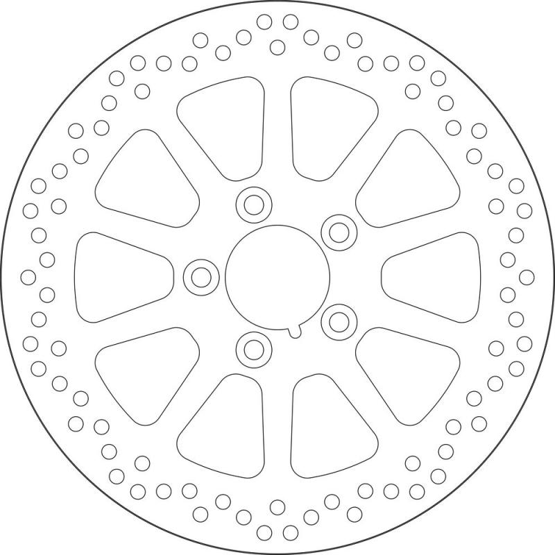 Disque de frein arrière SBS 5154