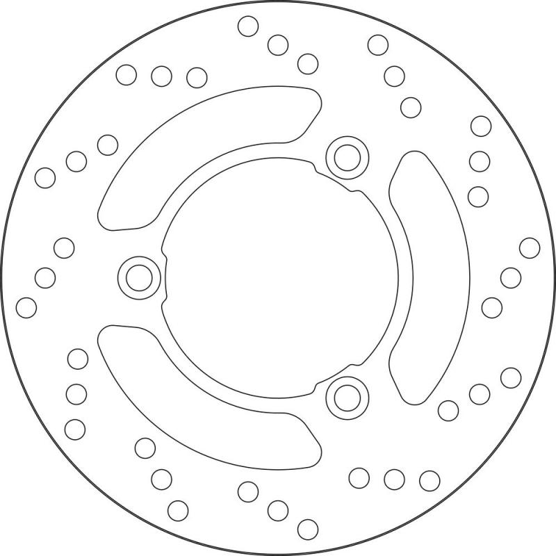 Disque de frein arrière SBS 5232