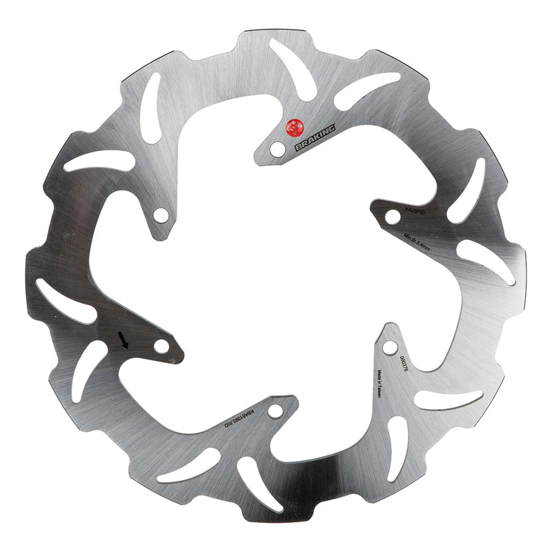 Disque de frein avant Braking fixe wave Ã  282 mm YA25FID