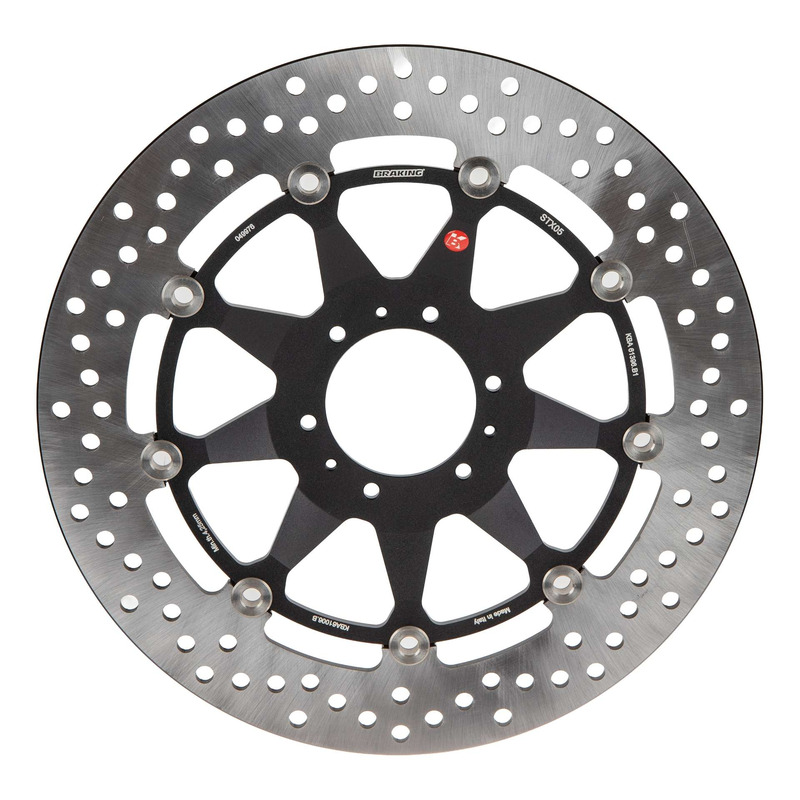 Disque de frein avant Braking flottant rond série STX Ø296 mm STX05