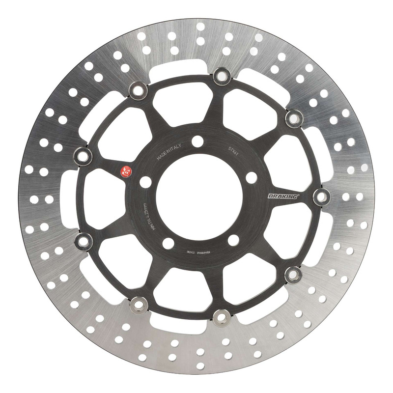 Disque de frein avant Braking flottant rond série STX Ø320 mm STX61