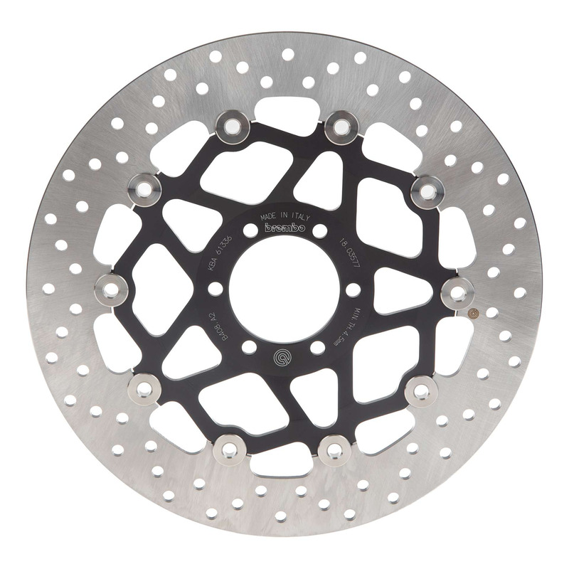 Disque de frein avant Brembo Serie ORO rond semi-flottant 78B408A2