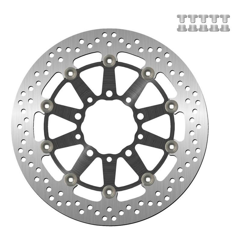 Disque de frein avant flottant NG Brakes Rond Kawasaki KLE 650 Versys ABS 15-16