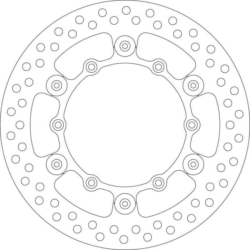 Disque de frein avant SBS 5085