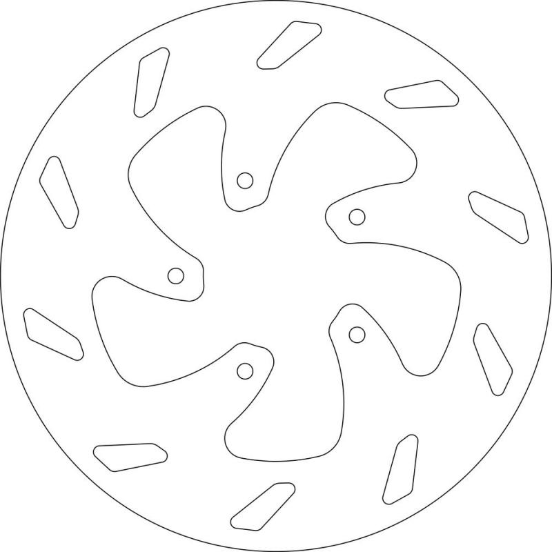 Disque de frein avant SBS 5171