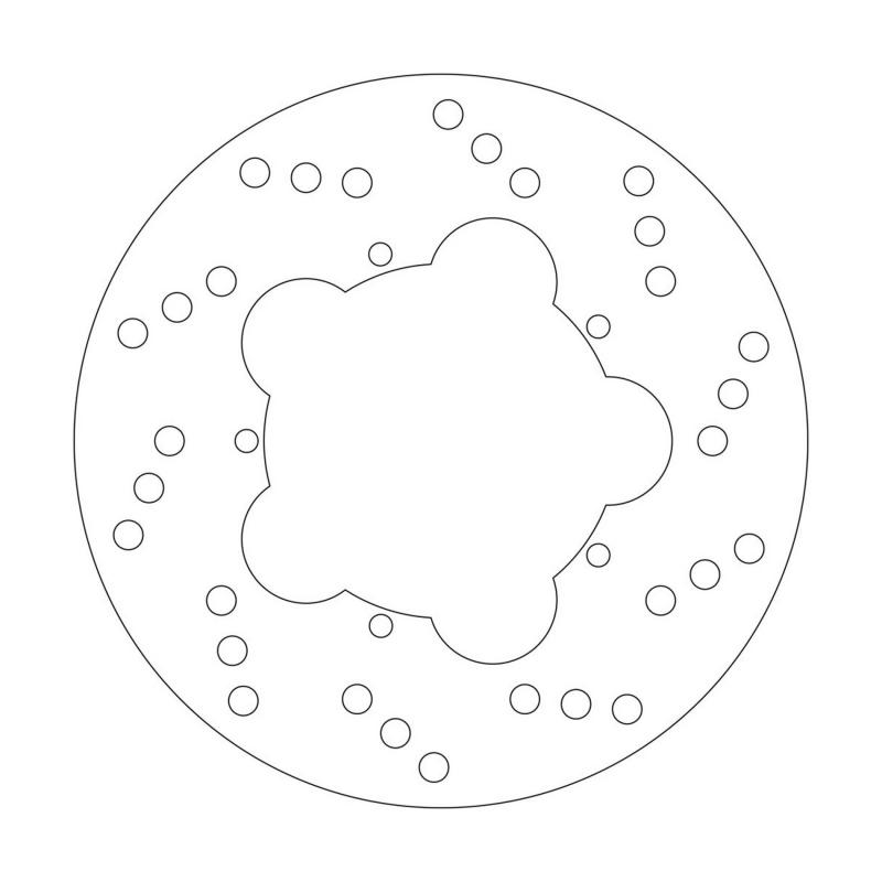 Disque de frein avant SBS 5195