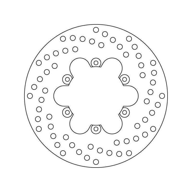 Disque de frein fixe Brembo sÃ©rie Oro 68B40735