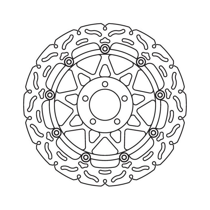 Disque de frein flottant TRW MSW216RAC Ø320 mm