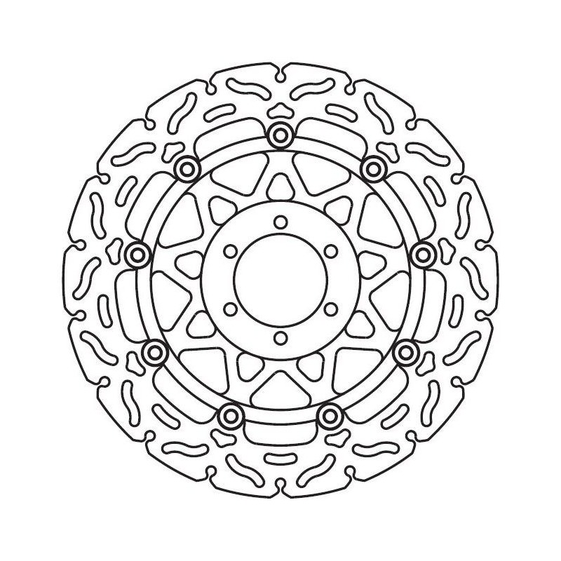 Disque de frein flottant TRW MSW221RAC Ø300 mm