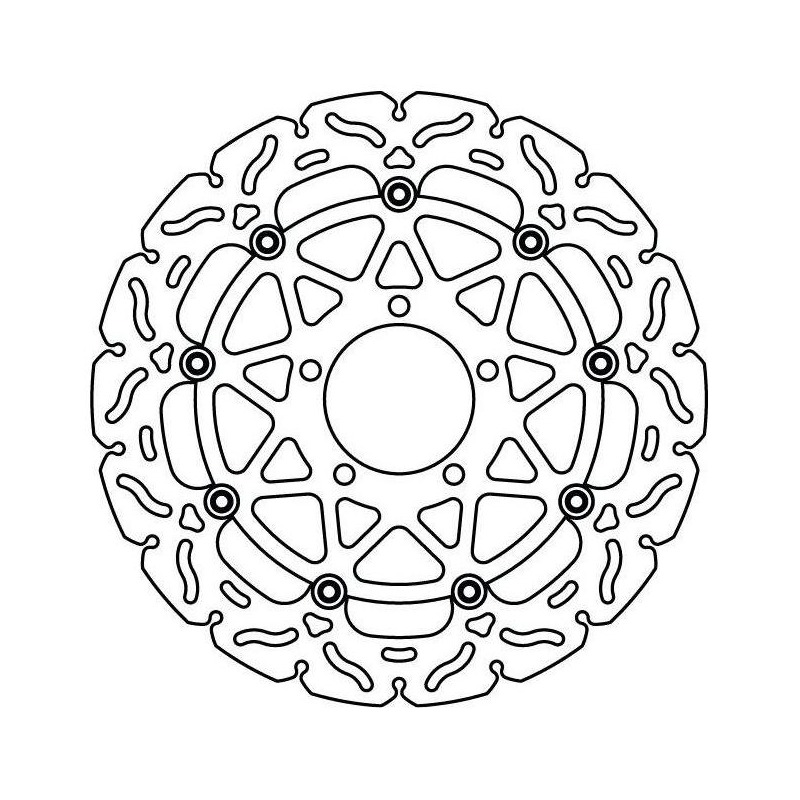 Disque de frein flottant TRW MSW225RAC Ø330 mm