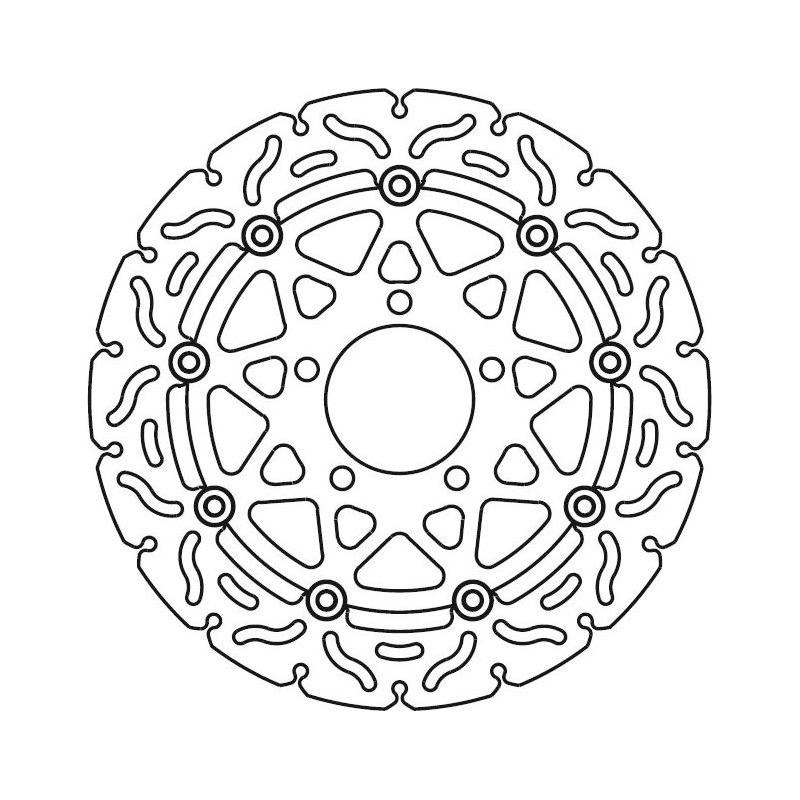 Disque de frein flottant TRW MSW248RAC Ø310 mm