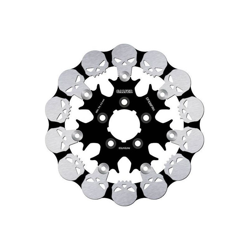 Disque de frein Galfer wave flottant Design SKULL frette acier 300x5mm DF836FRH