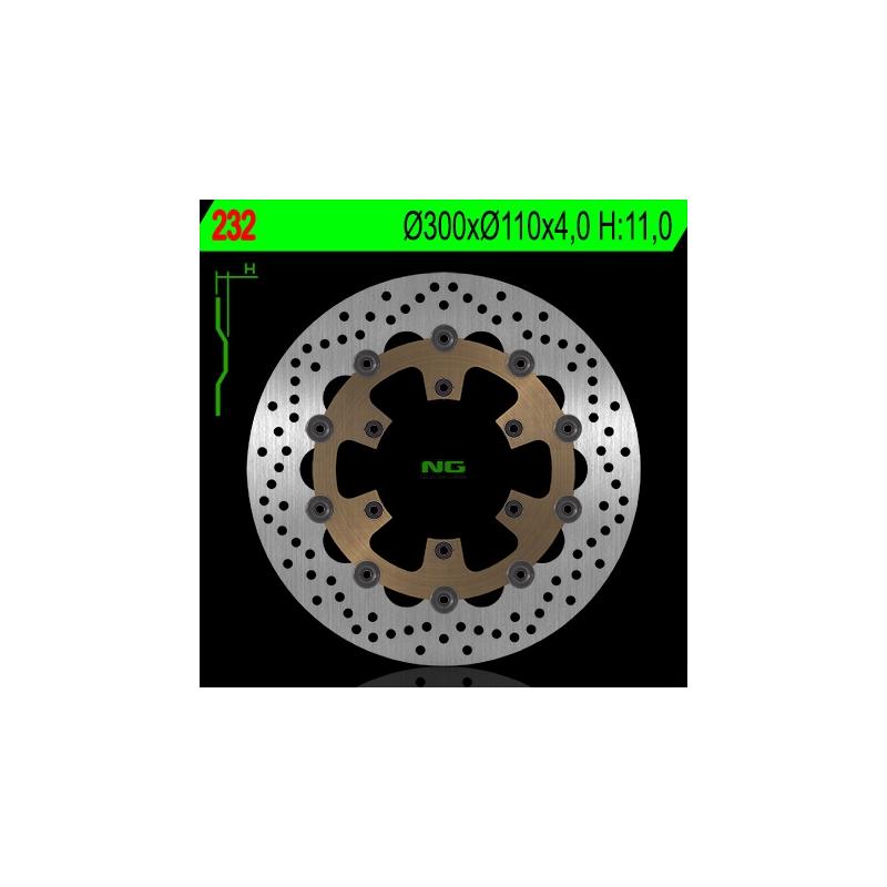 Disque de frein NG Brake Disc D.300 Beta - 232