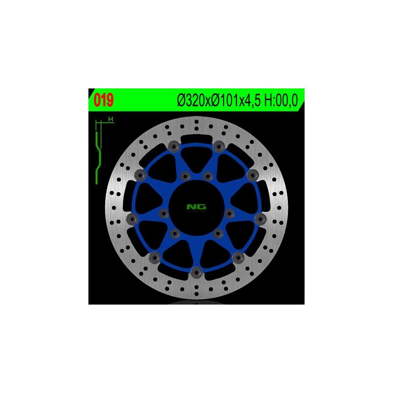 Disque de frein NG Brake Disc D.319,5 flottant - 019
