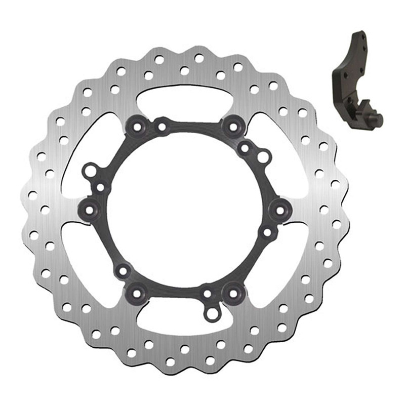 Disque de frein avant NG Brakes 1254XK09 flottant wave avec patte de d