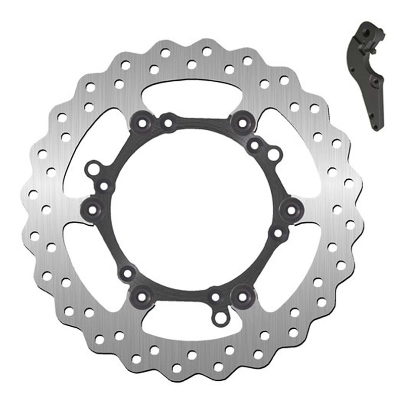 Disque de frein avant avant NG Brakes 1254XK17 flottant wave avec patt