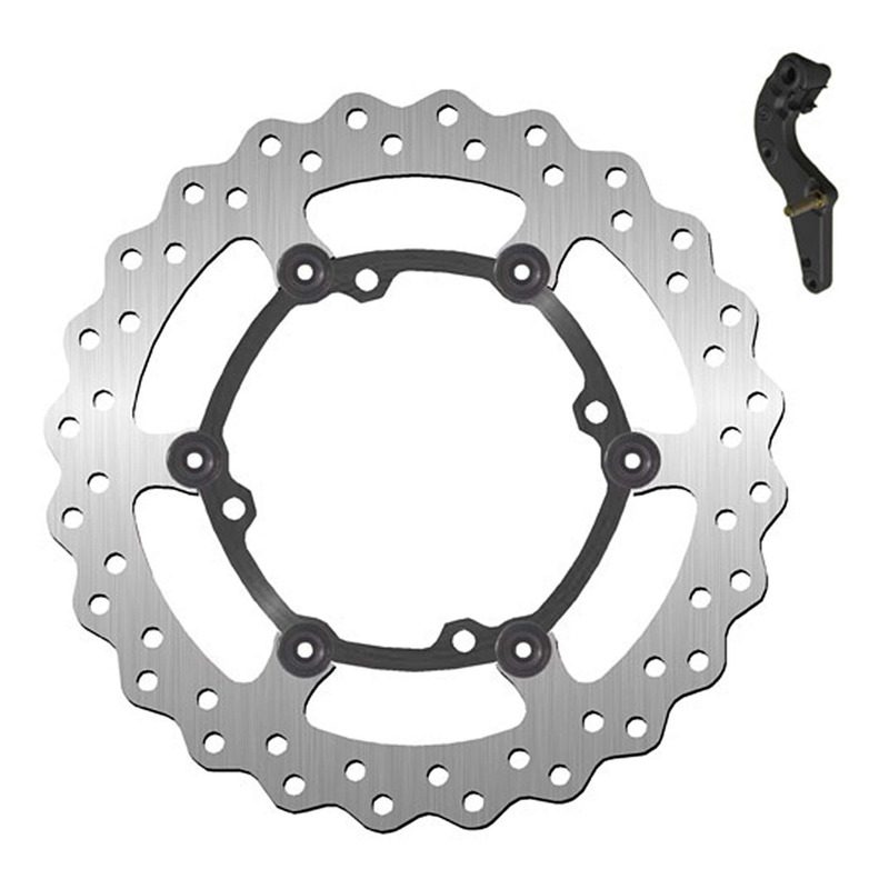 Disque de frein avant NG Brakes 1325XK16 flottant wave avec patte de d